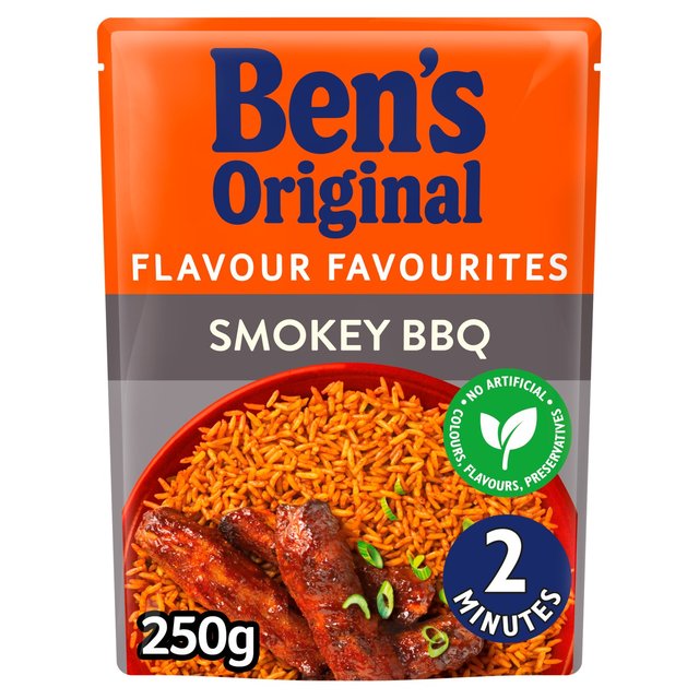 Bens Original Smokey BBQ Microwave Rice Rice, Pasta & Noodles M&S Default Title  