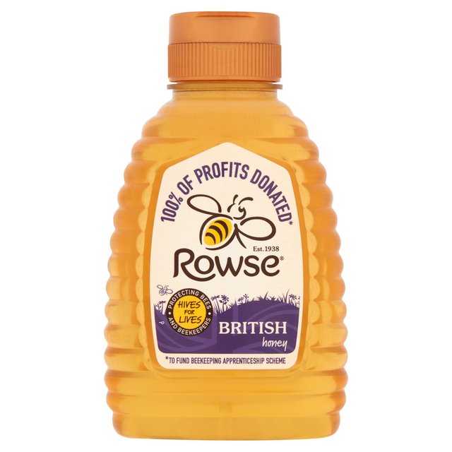 Rowse British Squeezy Honey Jams, Honey & Spreads M&S   