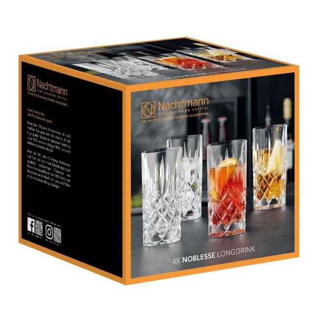 Nachtmann Noblesse Highballs Set Tableware & Kitchen Accessories M&S   