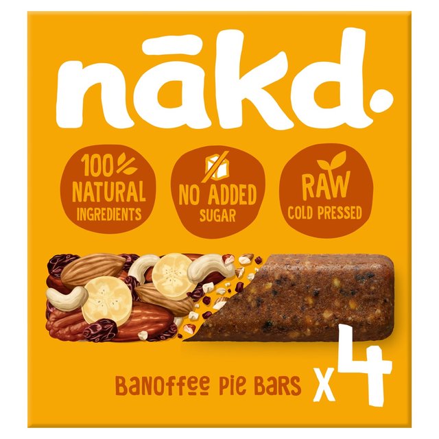 Nakd Banoffee Pie Fruit & Nut Bars