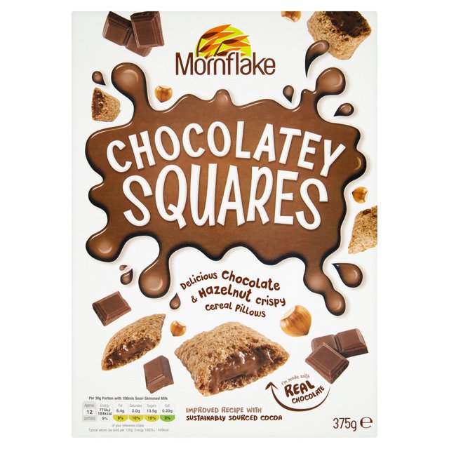 Mornflake Chocolatey Squares Food Cupboard M&S Default Title  