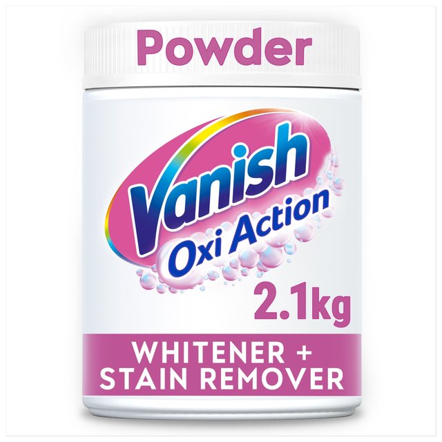 Vanish Oxi Action Fabric Stain Remover Powder Whites Laundry M&S   