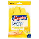 Spontex Everyday Protect Rubber Gloves Large Accessories & Cleaning M&S   