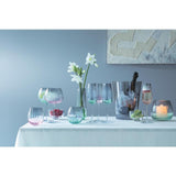 LSA International Dusk Green Grey Champagne Flutes Set Tableware & Kitchen Accessories M&S   