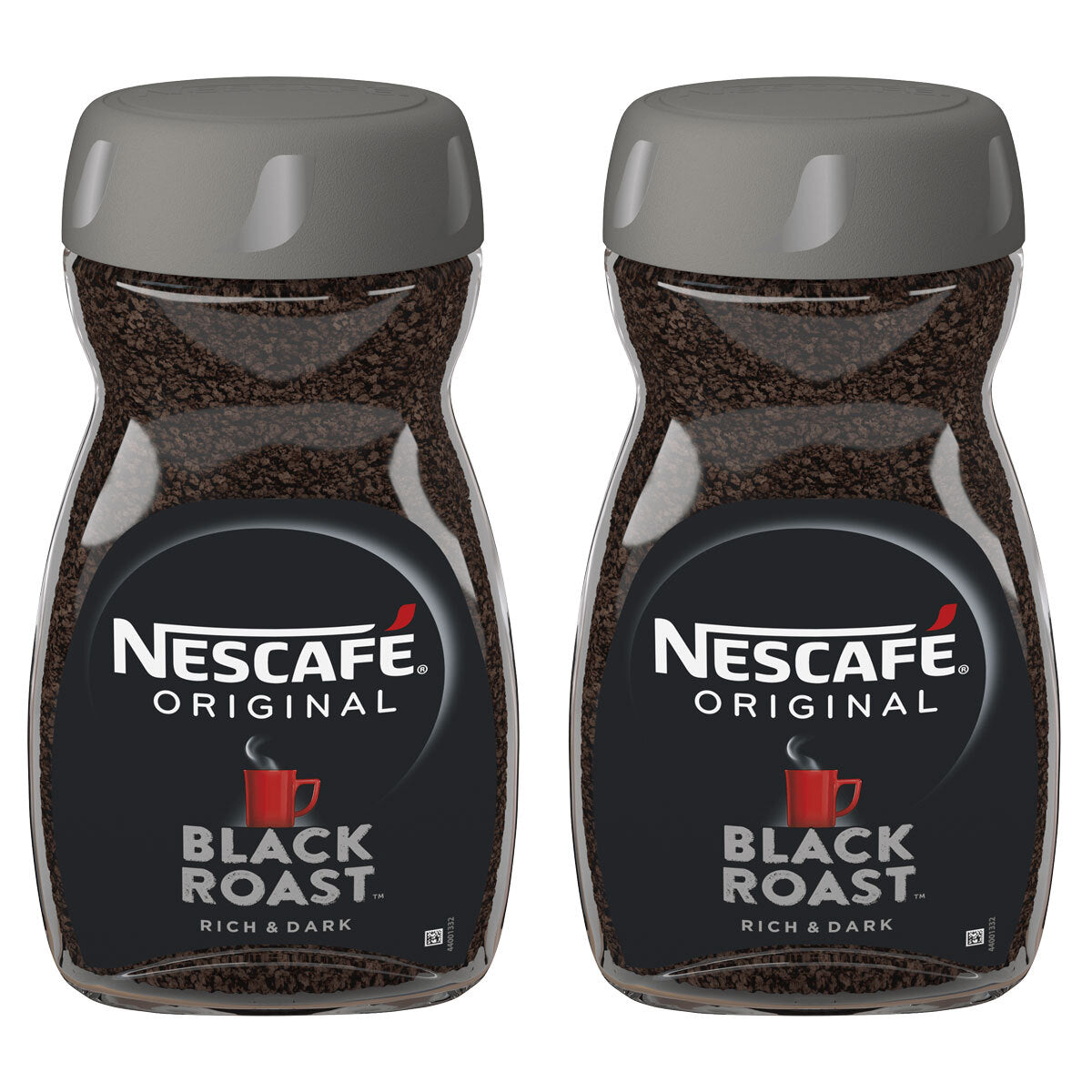 Nescafe Original Black Roast Instant Coffee, 2 x 200g - weight - McGrocer