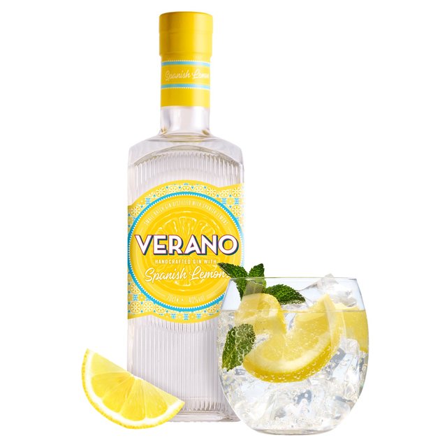 Verano Lemon Premium Gin BEER, WINE & SPIRITS M&S   