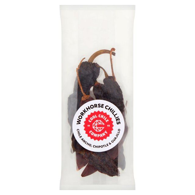 Cool Chile Workhorse Chillies - Ancho, Guajillo and Chipotle Food Cupboard M&S Default Title  