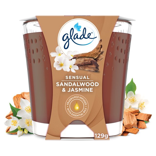 Glade Candle Sandalwood & Jasmine Air Freshener