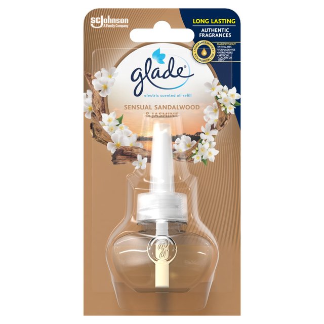 Glade Electric Refill Sandalwood & Jasmine Scented Oil Plugin Miscellaneous M&S   