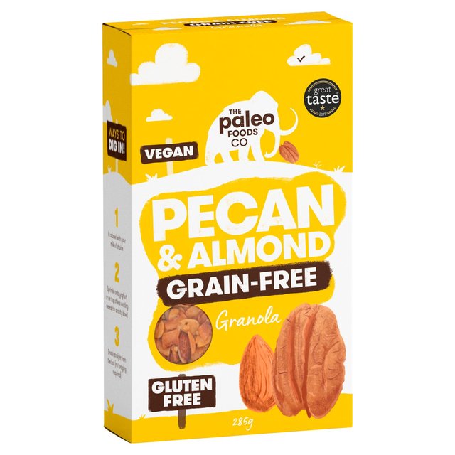 The Paleo Foods Co Pecan & Almond Grain-Free Granola