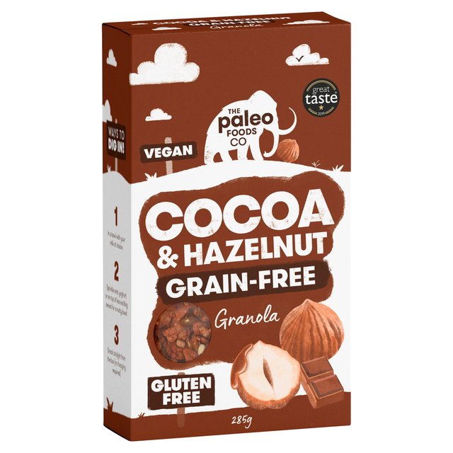 The Paleo Foods Co Cocoa & Hazel Grain-Free Granola