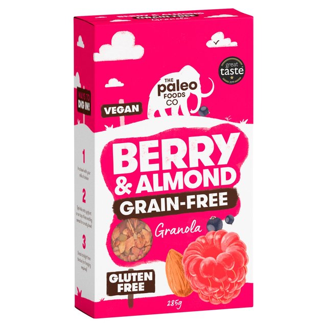 The Paleo Foods Co Berry & Almond Grain-Free Granola Food Cupboard M&S Default Title  