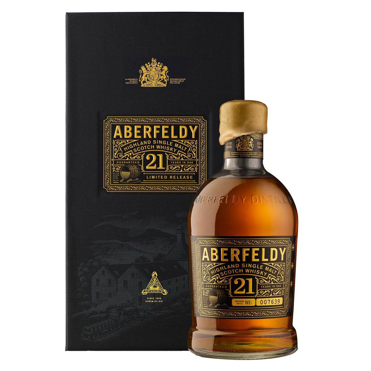 Aberfeldy 21 Year Old Whisky, 70cl - McGrocer