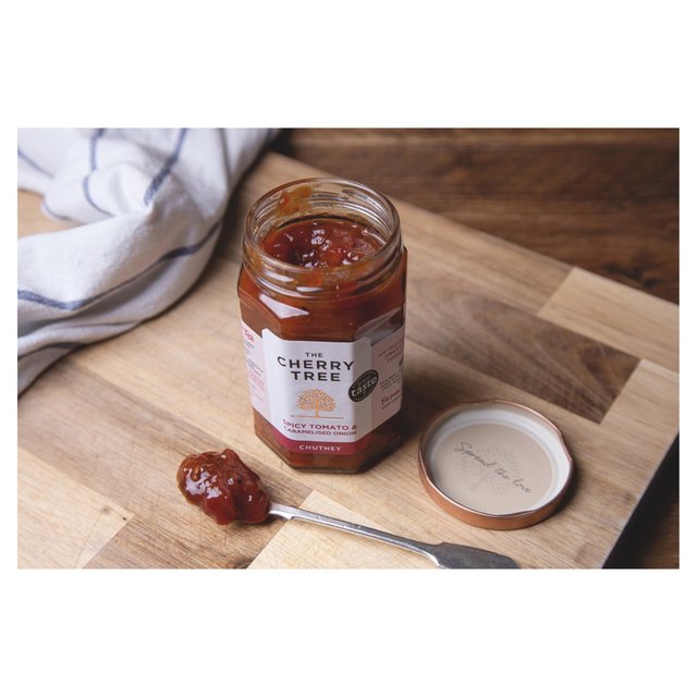 The Cherry Tree Spicy Tomato And Caramelised Onion Chutney Free from M&S   