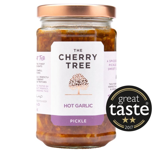 The Cherry Tree Hot Garlic Pickle Free from M&S   