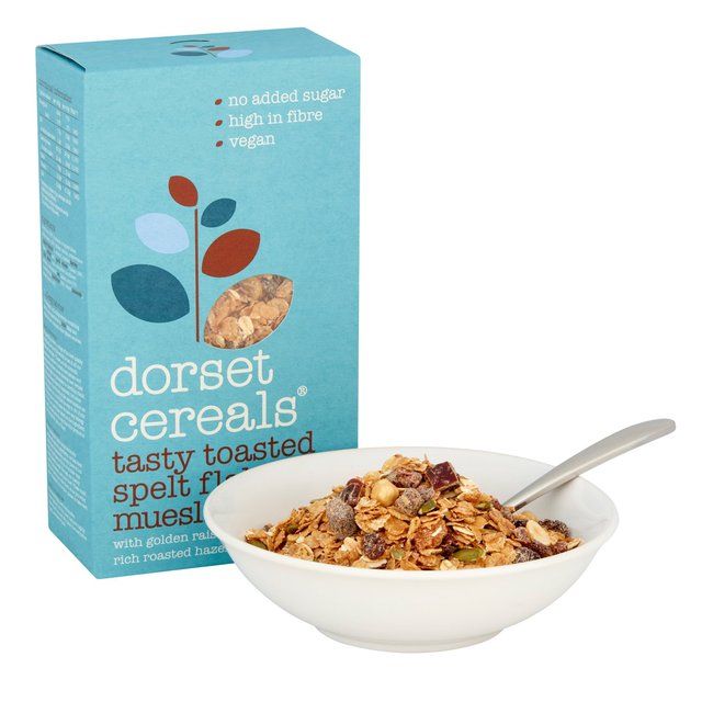 Dorset Cereals Tasty Toasted Spelt Muesli Food Cupboard M&S   