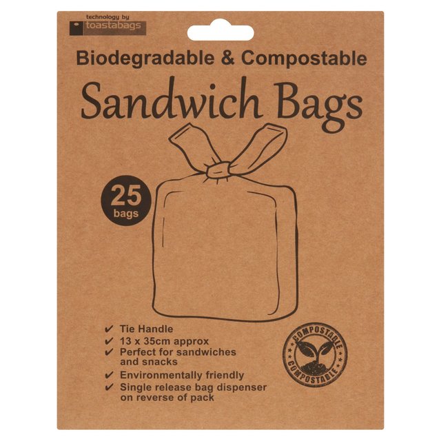 Toastabags Eco Sandwich Bags 25pk Tableware & Kitchen Accessories M&S   