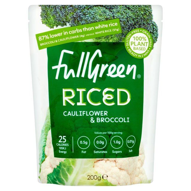 Fullgreen Riced Cauliflower with Broccoli