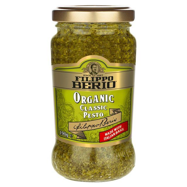 Filippo Berio Organic Classic Pesto Food Cupboard M&S Default Title  