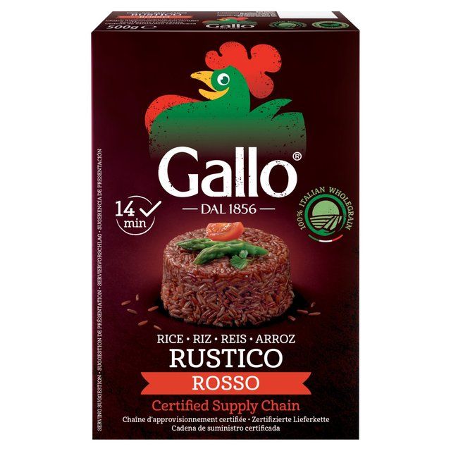 Gallo Fragrant Red Wholegrain Rustico rice WORLD FOODS M&S Default Title  