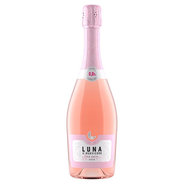 Luna de Murviedro Alcohol Free Sparkling Rose Adult Soft Drinks & Mixers M&S Default Title  