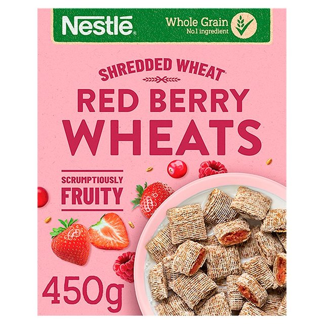 Nestle Shredded Wheat Red Berries & Vanilla Cereal