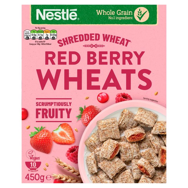 Nestle Shredded Wheat Red Berries & Vanilla Cereal GOODS M&S   