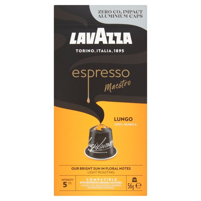 Lavazza Espresso Lungo Aluminium Nespresso Compatible Capsules