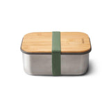 Large Bamboo & Stainless Steel Sandwich Box, Olive 1.25L Perfumes, Aftershaves & Gift Sets M&S   