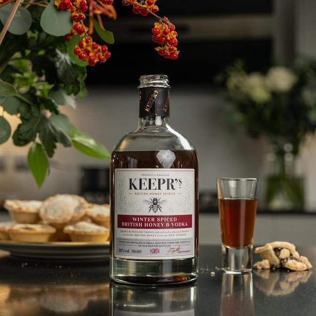 Keepr's Winter Spiced British Honey & English Vodka Liqueurs and Spirits M&S   