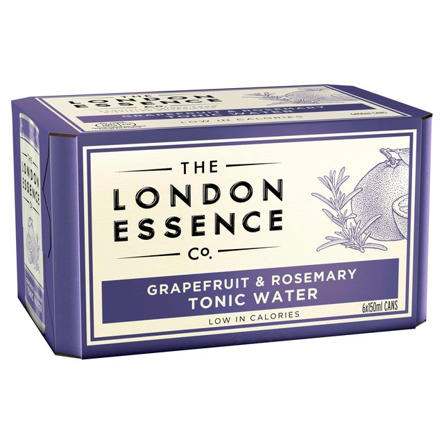 London Essence Co. Grapefruit & Rosemary Tonic Water Cans GOODS M&S   