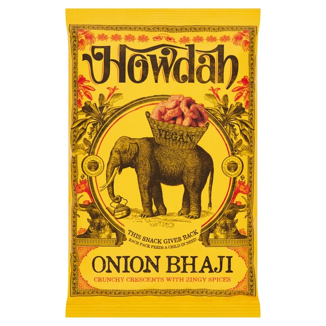 Howdah Onion Bhaji Crisps, Nuts & Snacking Fruit M&S   