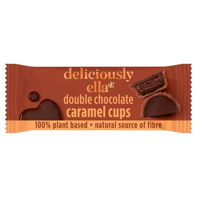 Deliciously Ella Double Chocolate Caramel Cups - 36g gluten free Boots   