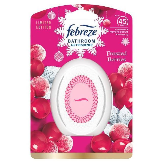 Febreze Bathroom, Continuous Air Freshener Odour Elimination & Prevention, Frosted Berries - McGrocer
