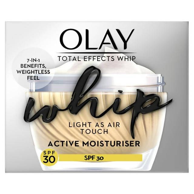 Olay Total Effects Whip Light As Air 7-In-1 Moisturiser SPF30 50ml