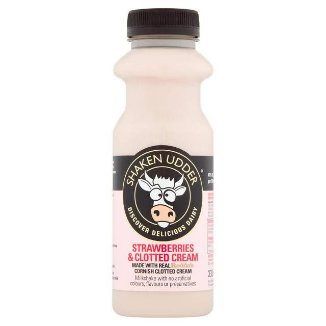 Shaken Udder Strawberries & Clotted Cream 330ml