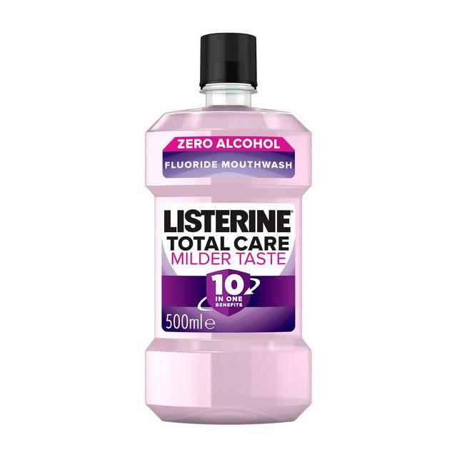 Listerine Total Care Milder Taste Mouthwash 500ml