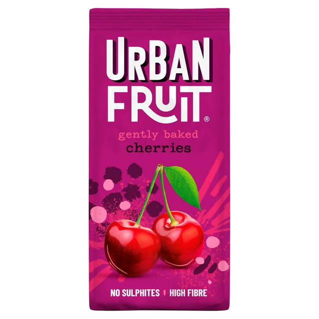 Urban Fruit Gently Baked Cherries 90g Crisps & snacks Sainsburys   