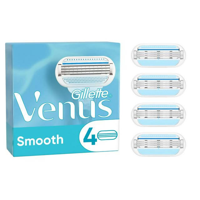 Venus Smooth Razor Blades X4 - McGrocer