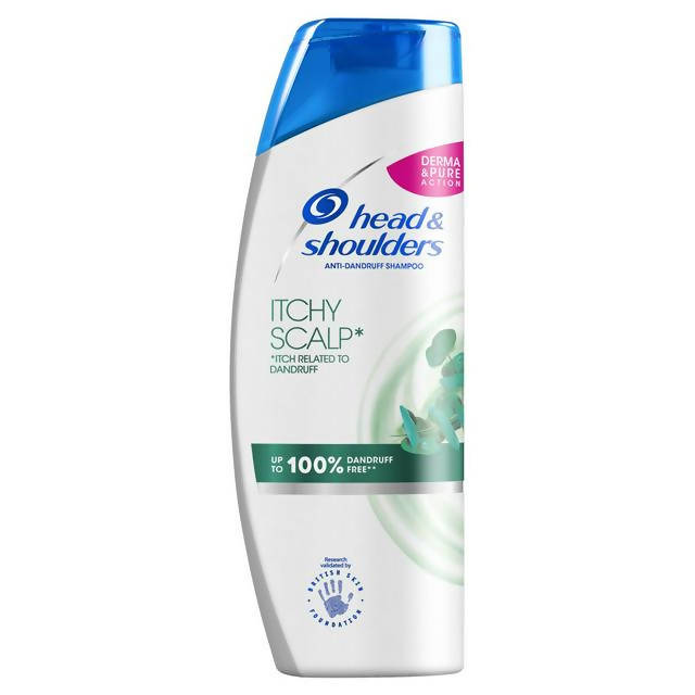 Head & Shoulders Itchy Scalp & Anti-Dandruff Shampoo 400ml hair Sainsburys   