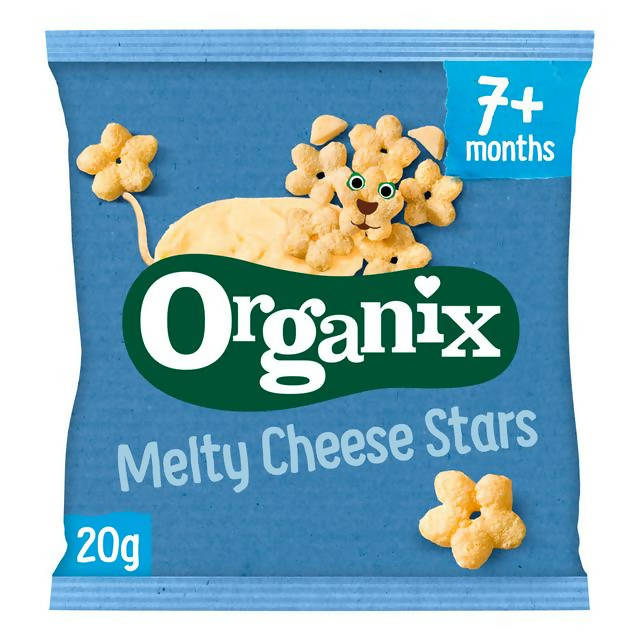 Organix Melty Cheese Stars 20g GOODS Sainsburys   