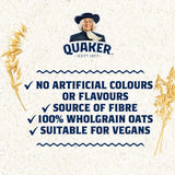 Quaker 100% Wholegrain Rolled Porridge Oats Cereals ASDA   