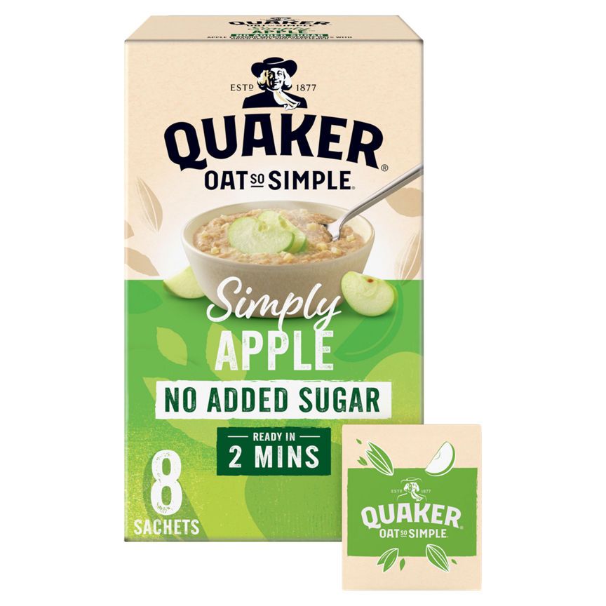 Quaker Oat So Simple Simply Apple Cereals ASDA   