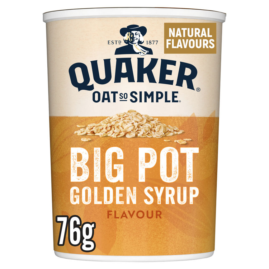 Quaker Oat So Simple Golden Syrup Porridge Big Pot