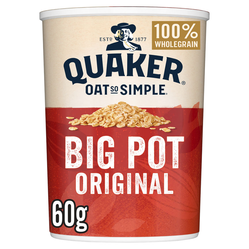 Quaker Oat So Simple Original Porridge Big Pot