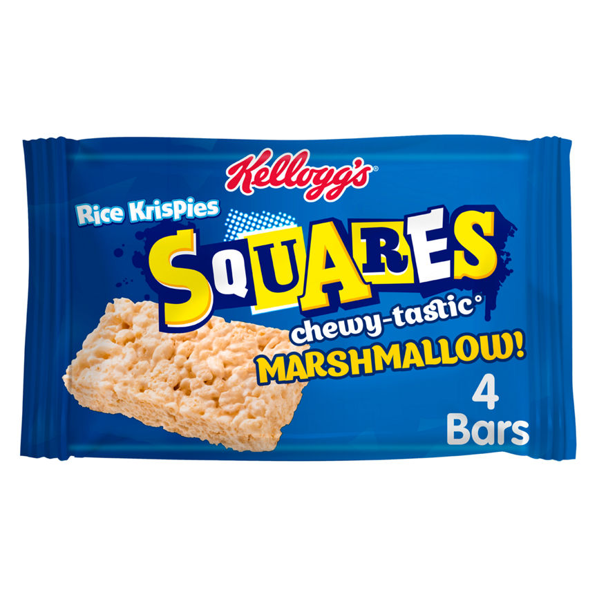 Kellogg's Rice Krispies Squares Marshmallow Snack Bars Cereals ASDA   