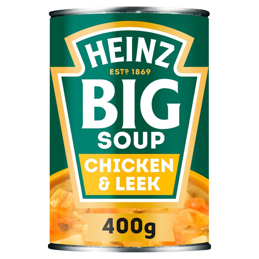 Heinz Chicken & Leek Big Soup Canned & Packaged Food ASDA   