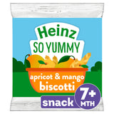 Heinz Mango and Apricot Biscotti Snack 7+ Months Baby Food ASDA   