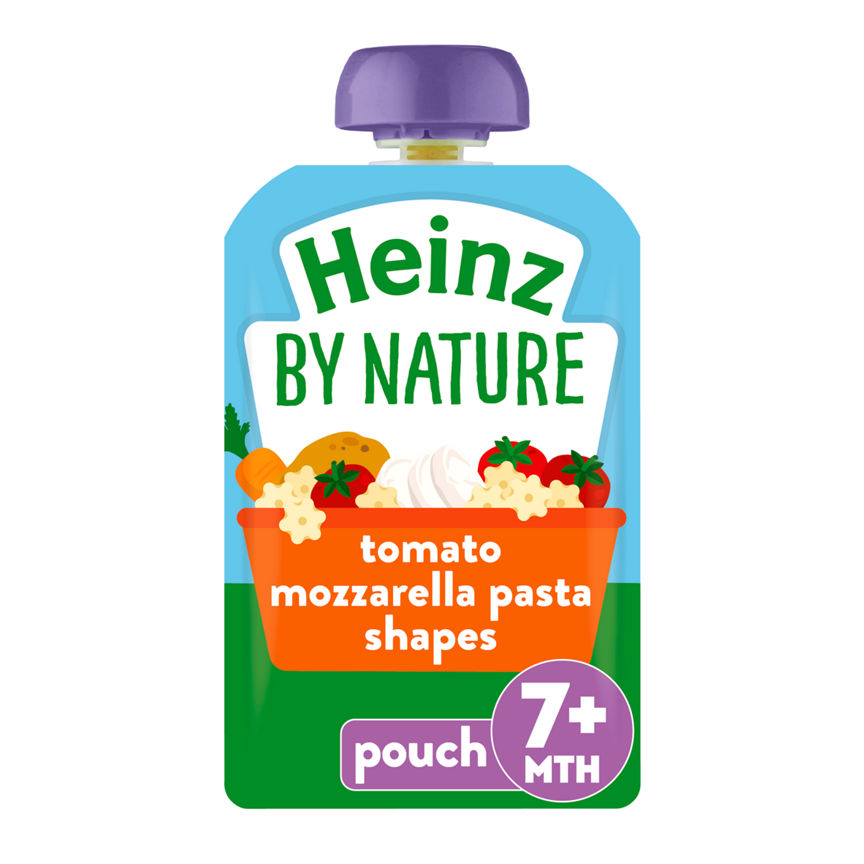 Heinz Tomato Mozzarella Pasta Shapes Pouch 7m+