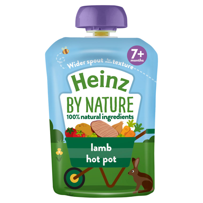 Heinz By Nature Lamb Hot Pot 7+ Months Baby Food ASDA   